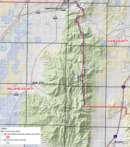 2012 Juab-Millard County Boundary Change Agreement