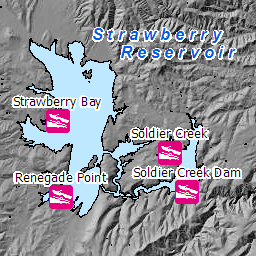 map Boat Ramps Sample