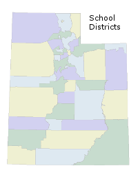 map School District Boundaries