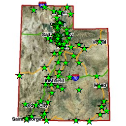 map State Fuel Sites